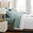 Southshore Fine Linens Vilano Springs Extra Deep Pocket 6-Piece Sheet Set, Ultra Soft Double-Brushed 110 GSM Microfiber Bedding, 21-Inch Deep Pocket, 4 Pillowcases, Queen, White-86340211-86340213