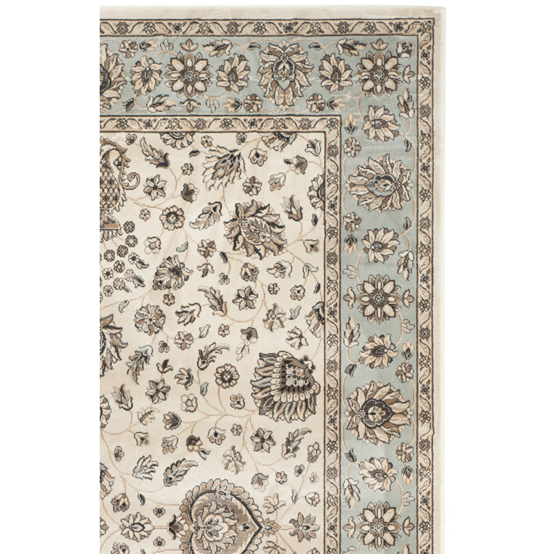 Tapis oriental en viscose Gargent, Rectangle 8 pi x 11 pi 2 po