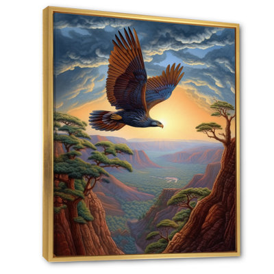 Aigle en vol II - impression