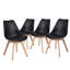 Nero 4 - Person Dining Set-67182165-67182167