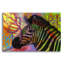 «Zebra 2» par Dean Russo, art mural en verre acrylique-360972727