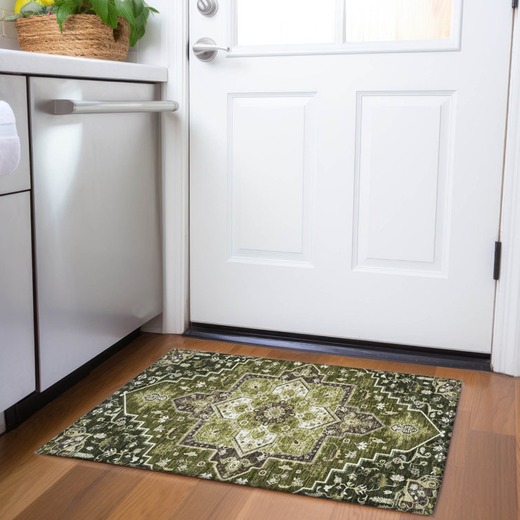 Premium Machine Washable Corum AMF1036 Oriental Rug