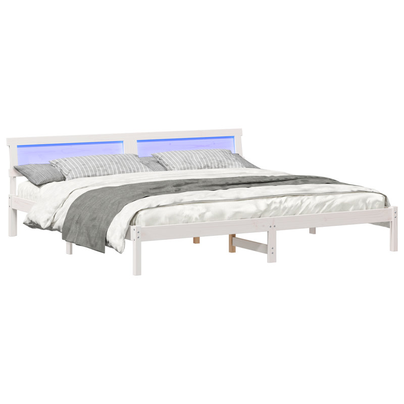 Bed, White
