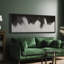 Grande impression sur toile encadrée, impression de paysage abstrait neutre pour décoration murale moderne minimaliste-116848263-116848261
