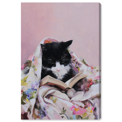 Cat Nap Chapter V Canvas Print Pet Wall Decor by Art Remedy, Gallery Wrapped, 30 x 45
