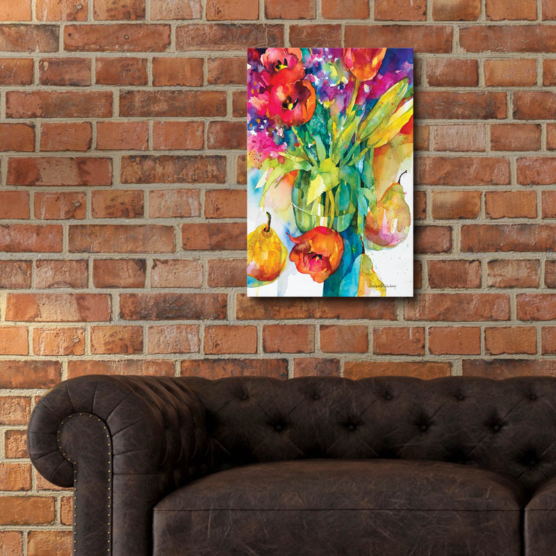 Art mural en verre «Curve recours» par Annelein Beukenkamp, H 24 po x l 16 po x P 0,2 po