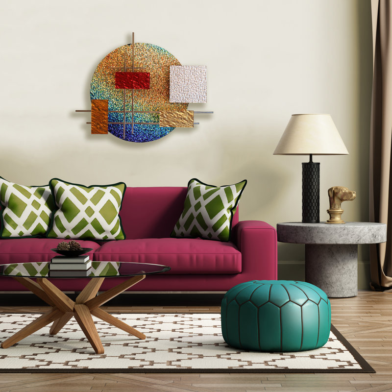 Dichro Handmade Glass Wall Decor