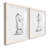 " Chess Piece Study I " 2 Piece Art Painting-347903234-347903243