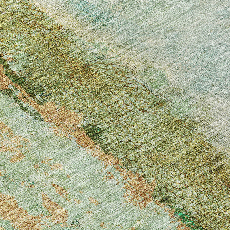 HomeRoots Round Machine Woven Area Rug
