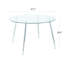 Table en verre moderne simple