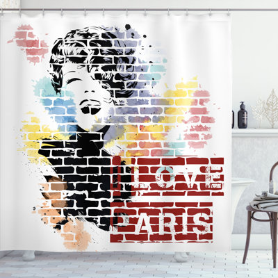 Ellasyn Shower Curtain with Hooks Included