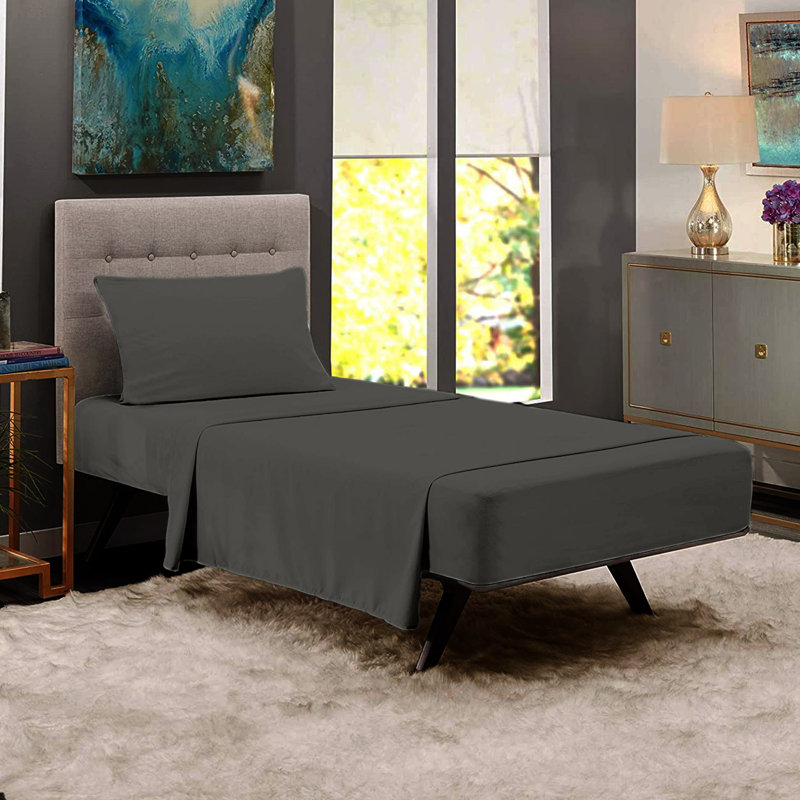 Microfiber Sheet Set, Gray