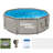 Steel Round Frame Set Pool 30'' H x W x L , with Pump Included-70976240-70976239