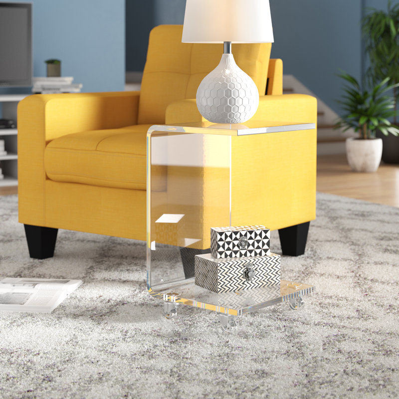 Table de bout Clairan C, Transparent