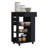 Blosson Kitchen Cart, One Drawer, Two Open Shelves, Four Casters - Light Oak-1911324543