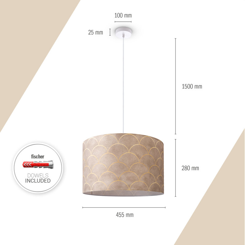Drum pendant lamp 1-light Have