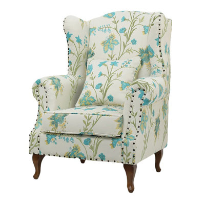 Cawanna Upholstered Wingback Chair