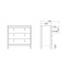 Finnmark 82.1cm W 3 - Drawer Chest of Drawers-224203493