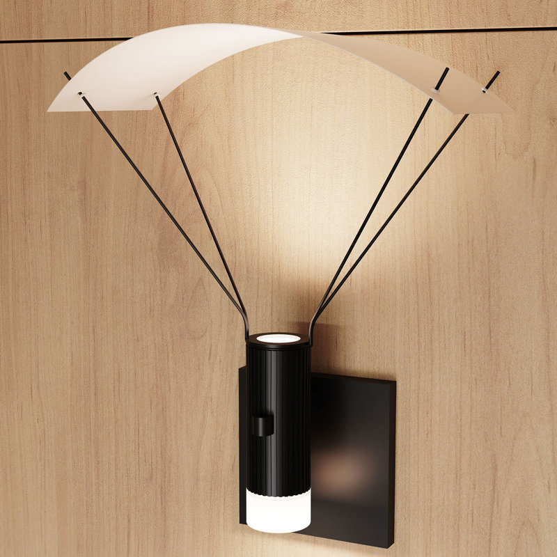 Suspenders® 1 - Light LED Armed Sconce