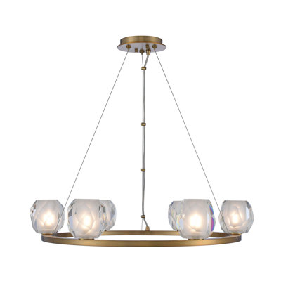 Stella 6 LT Winter Brass Multi-Pendant Kalco