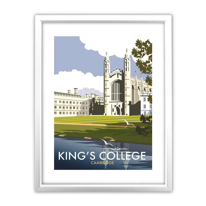 Dave Thompson - Single Picture Frame Print, White