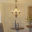 Lustre en bois 6 lumières