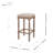 Liya 4-Piece Upholstered Counter Stool Set-123631238