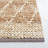 Gascon Natural Fiber Hand Loomed Jute/Cotton Geometric Rug in Natural-619595256