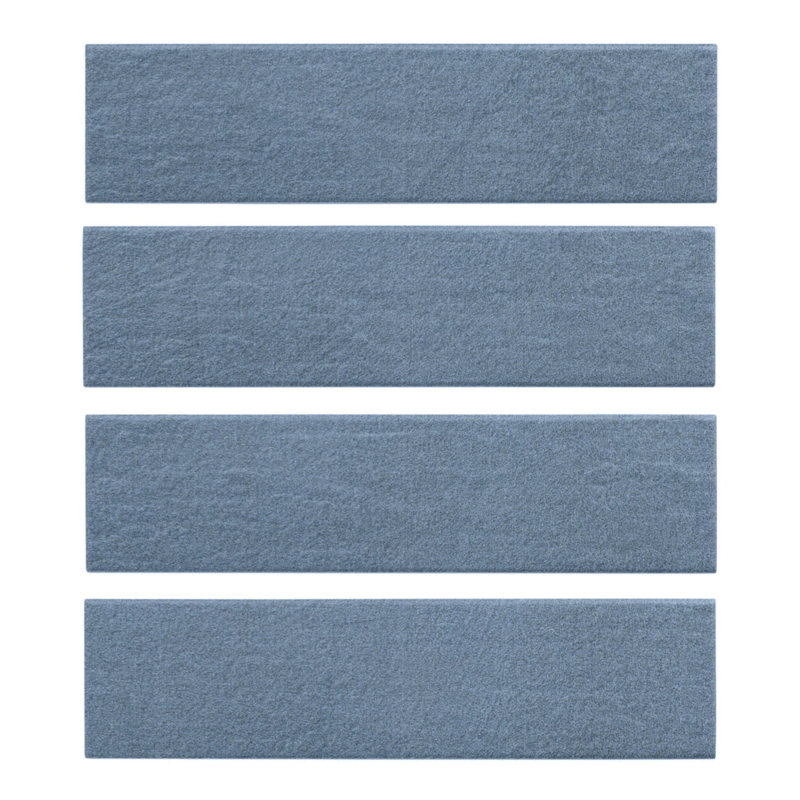 Atmosphere 3-in. x 9-in. Subway Textured Stone Look Matte Ceramic Wall Tile, Nuvo