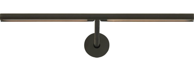 Plural Dome Picture Light, 0.5" H x 12" W x 8.9" D, Bronze, 9.9