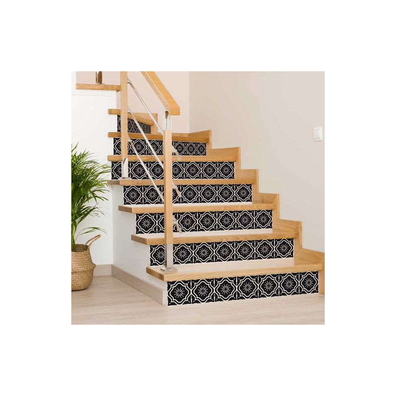 Transform Your Space with Stylish and Easy-to-Install Floor Tiles Model, L 7 po x l 7 po