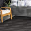 Tapis de patio intérieur / extérieur rayé tissé à la machine Randall-48816219