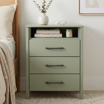 Allysyn 26.1" 3 Drawer Nightstand