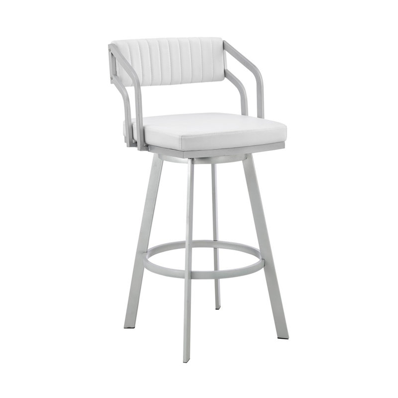 Tabouret à hauteur de comptoir pivotant de 26 po Lyla