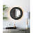 Makayla Wood Flat Wall Mirror-213861362