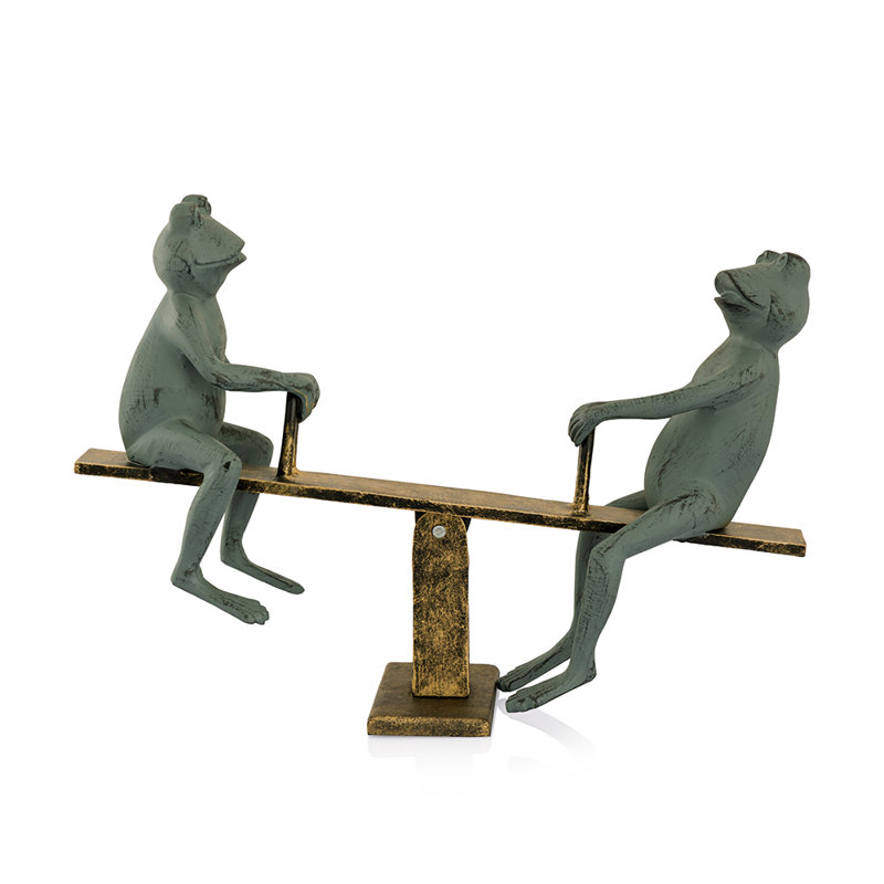 Playground Days Frogs Garden Statue