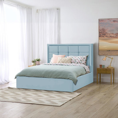 Adoline Upholstered Velvet Bed