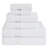 Ashlay 6-Piece Striped Towels Plush, Absorbent & Super Soft, Cotton Turkish Towel Set-905913696