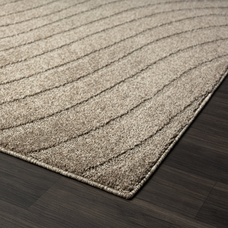 Geometric Indoor Rug, Rectangle 5' x 7'