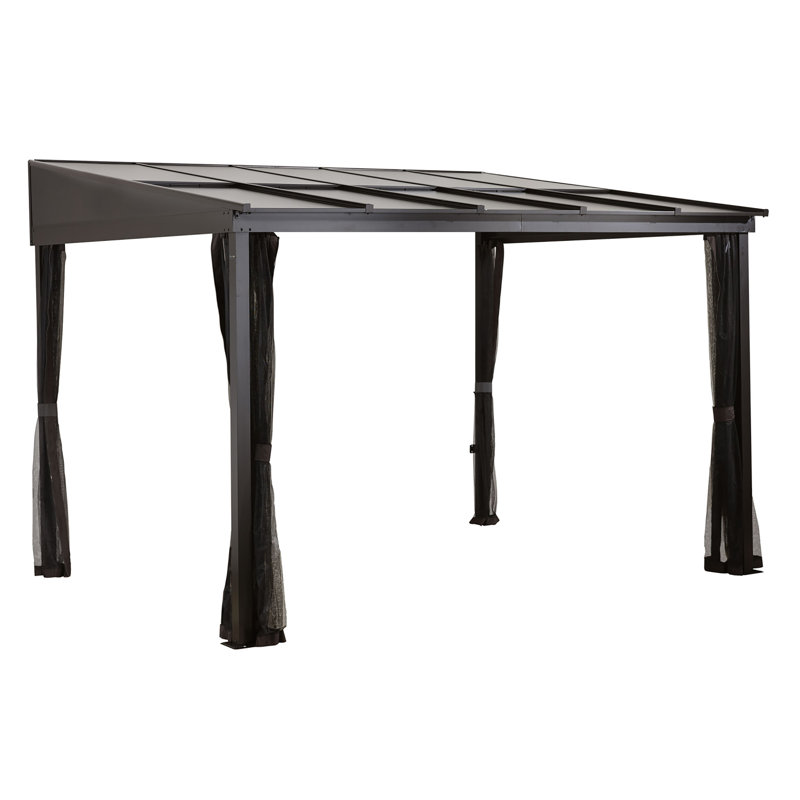 Rowlinson Retractable, Gray, 240cm H x 366.5cm W x 296cm D