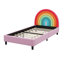 Lit plateforme tapissier Rainbow Design