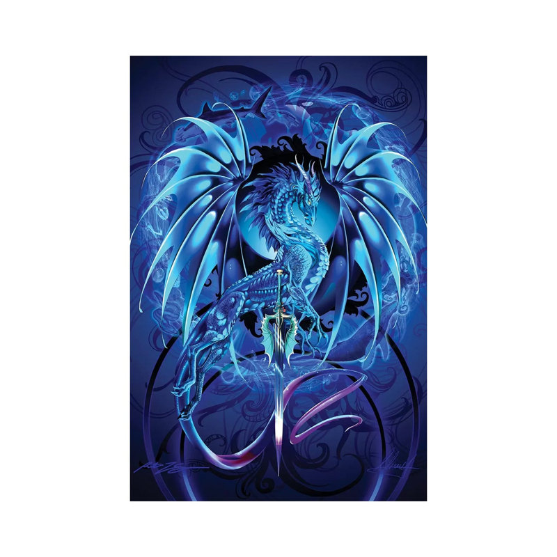 Dragonsword Seablade by Ruth Thompson - Wrapped Canvas Print, 66.04cm H x 45.72cm W x 1.905cm D