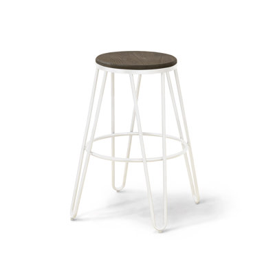 Gilland Counter Stool with Metal Frame