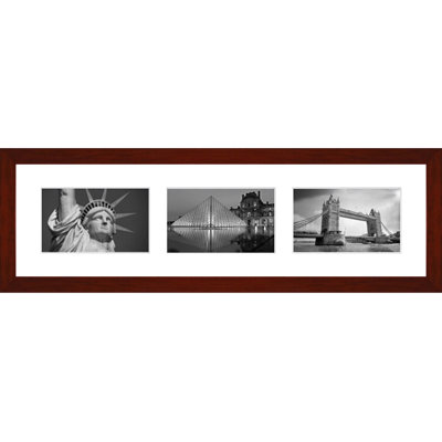 Logi Wood Picture Frame with Mat