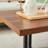Perfectly Integrating Modern And Scandinavian Styles-Dark Walnut Double-Deck Coffee Table, Dimensions 45.2*23.62*17.91.