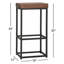 Tabouret de bar et de comptoir en bois massif-33033517