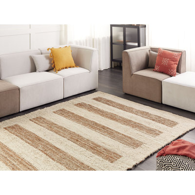 Caleigh Striped Hand Woven Area Rug