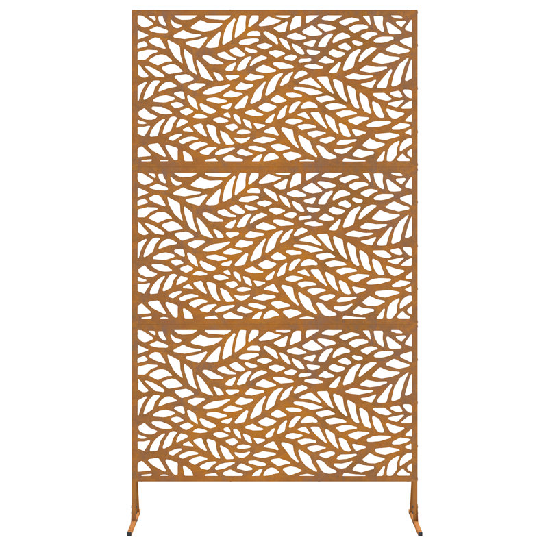 Fence Panel Large Decorative Inlays, Copper