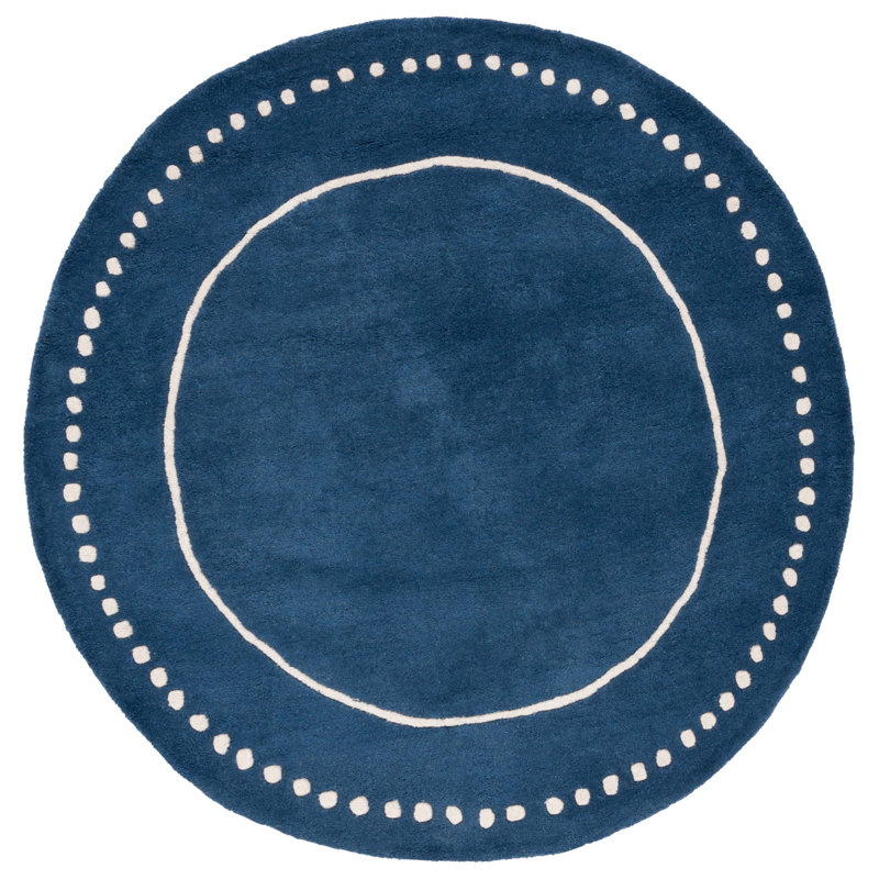 Wool Hand Tufted Area Rug, Round 152 cm