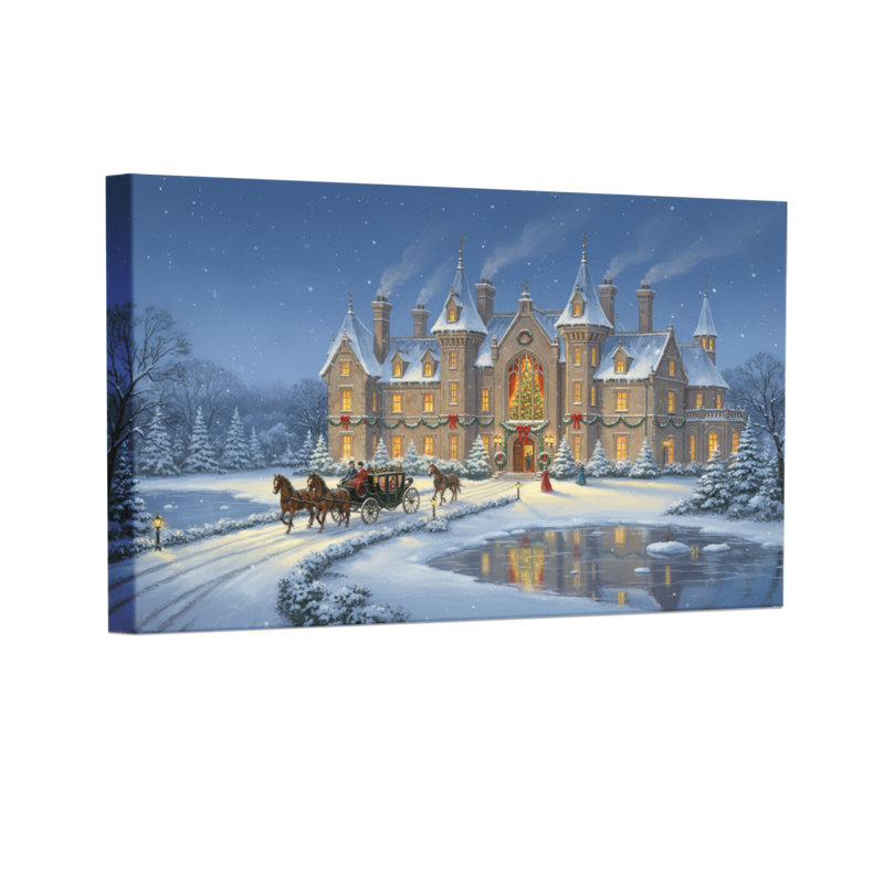 Ensemble de 3 reproductions d'art sur toile, H 16 po x l 24 po